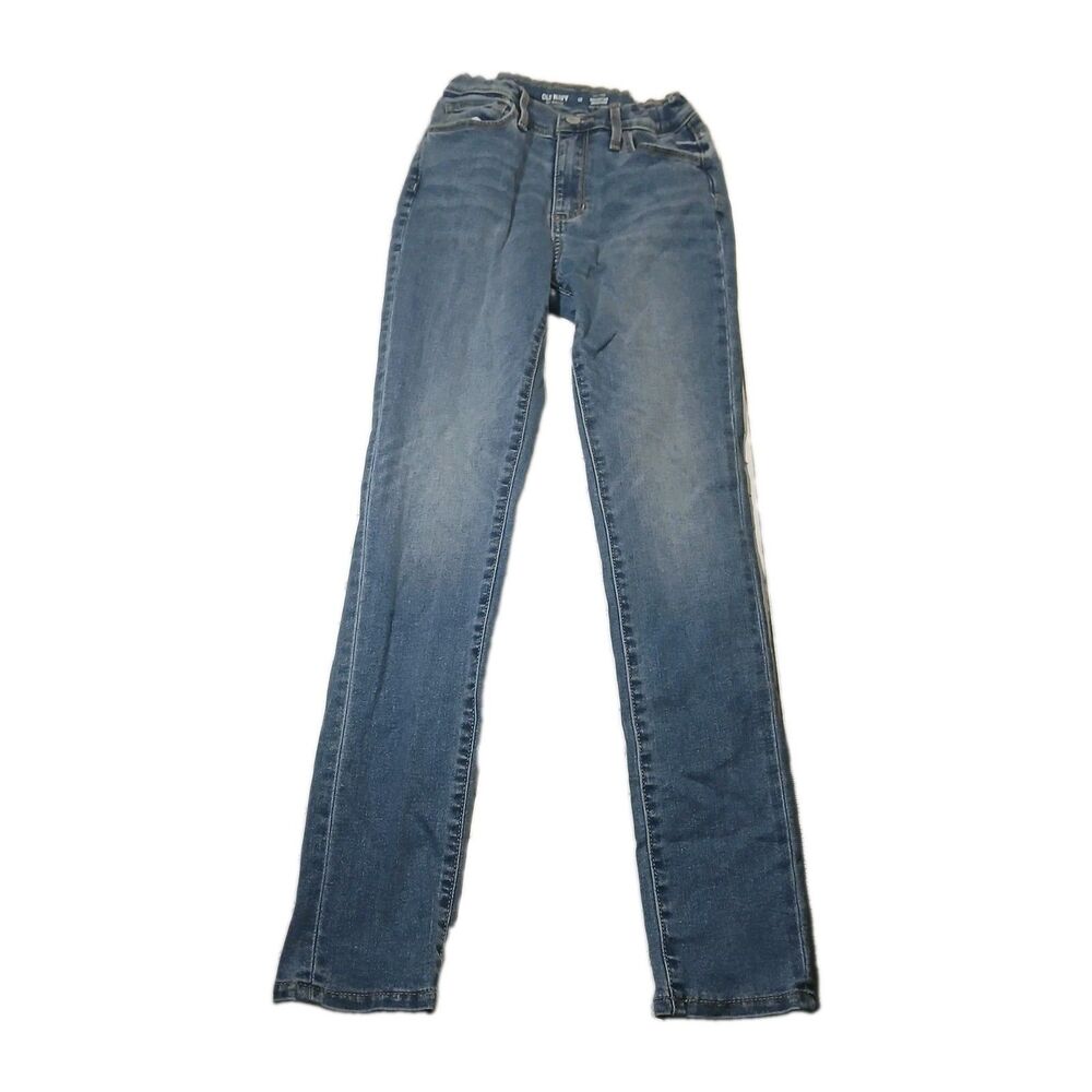 Old Navy Mid Rise Rockstar Super Skinny Dark Wash Jeans Size 12
